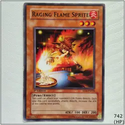 Raging Flame Sprite - RDS-EN020 - Common 1st Edition Yugioh - Image 1