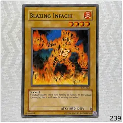 Blazing Inpachi - IOC-061 - Common Unlimited Yugioh - Image 1