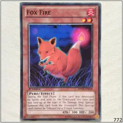 Fox Fire - SDOK-EN018 - Common 1st Edition Yugioh - Image 1