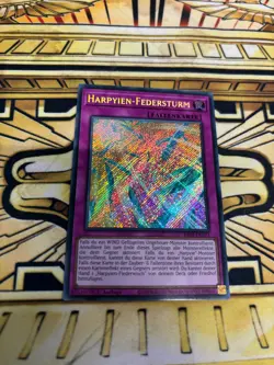 Yugioh Harpyien-Federsturm RA01-DE073 Secret Rare - Image 1