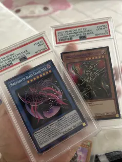Magicians Lot Of 5 Yugioh Cards Graded - Image 2