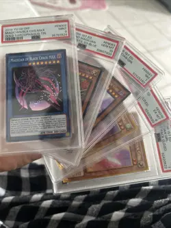 Magicians Lot Of 5 Yugioh Cards Graded - Image 4