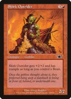 SKIRK OUTRIDER - Legions - MTG Magic the Gathering Card - Common - Image 1