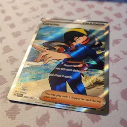 Carmine 204/167 NM Ultra Rare Full Art 2024 Pokemon SV Twilight Masquerade Card - Image 3