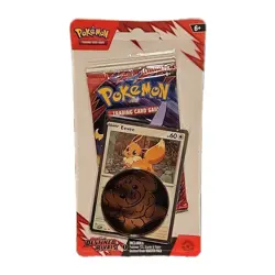 Destined Rivals Check Lane Eevee Promo Card & Coin Blister Pack - Image 1