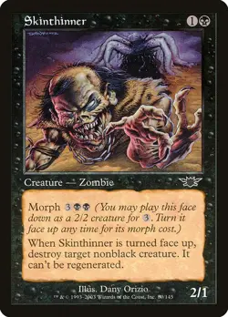 SKINTHINNER - Legions - MTG Magic the Gathering Card - Common - Image 1