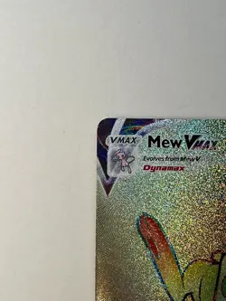 Pokemon Card Mew VMAX Rainbow Secret Rare Holo Fusion Strike 268/264 MP - Image 2