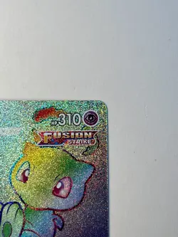 Pokemon Card Mew VMAX Rainbow Secret Rare Holo Fusion Strike 268/264 MP - Image 3
