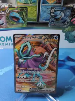 Pokemon Card Walking Wake EX 189/162 Holo Ultra Rare Temporal Forces NM - Image 1