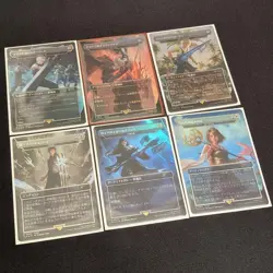 Secret Lair FF Weapons Foil Japanese Edition 6 Card Set - Image 1