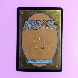 MTG Deception Confetti Foil Borderless English Card Used - Image 2