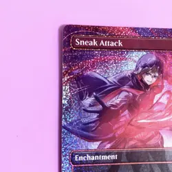 MTG Deception Confetti Foil Borderless English Card Used - Image 3