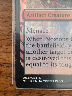 MTG Mechanical Titan of Evil MPS Foil English Card - Image 4