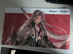 Sephiroth Playmat Magic Gathering Final Fantasy MTG Card Game Collector - Image 1