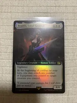 Beatrix Extension Foil UK The Faithful General Card Game Accessory Used - Image 1