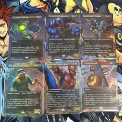 MTG Sensational Spider-Man Foil English Showdown Card - Image 1