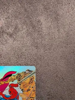 MTG Spiderman Horde Feeding Hologram Card Marvel Japanese foil - Image 3