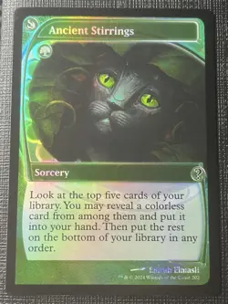 MTG Future Prediction Frame Foil English Activation Oldest Rare Card - Image 1