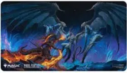MTG Playmat Bahamut Ifrit Holofoil Ultra Pro New Unused - Image 1