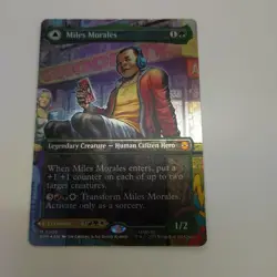 Miles Morales MTG Magic Foil English Borderless - Image 1