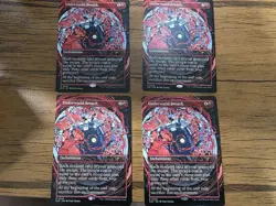MTG Escape from the Land of Death Set of 4 Non-Foil SLD Edition - Image 1