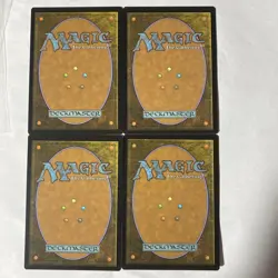 MTG Fleeting Being Ephemerate Foil Old Frame 4 Disc Set English Played - Image 2