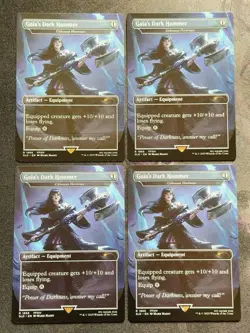 Gaia Ipos Sethphila Hamel MTG Secret Lair Final Fantasy Used - Image 1