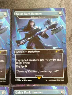 Gaia Ipos Sethphila Hamel MTG Secret Lair Final Fantasy Used - Image 3