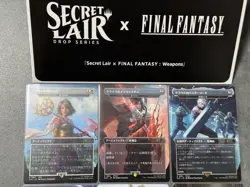 Secret Lair Final Fantasy Weapons Japanese Version MTG Card Set Used - Image 5