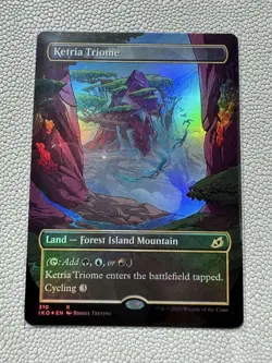 MTG Ketoria Triohm Extended Foil English Card - Image 1