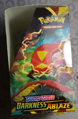 Pokemon Darkness Ablaze EMPTY Booster Box for Display - Image 4