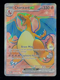 Pokemon S&V 151 Charizard, Blastoise, Venusaur ex 182, 183, 184 /165 - UR Set - Image 2