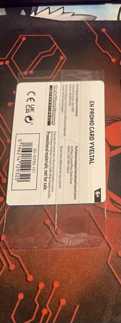 Pokemon TCG Yveltal 88/132 Mega Evolutions GAMESTOP STAMPED Promo SEALED - Image 2