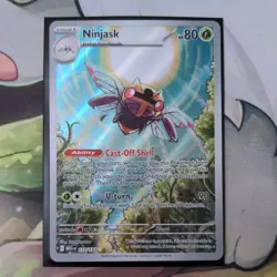 Ninjask 137/132 Pokemon TCG Me01: Mega Evolution Holo - Image 1