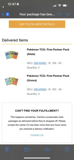 Lot Of 4 Pokemon TCG First Partner Packs Unova & Alola LOT 2x Packs of Each - Image 3