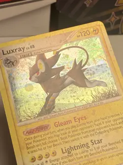 Pokemon Luxray 7/130 **Holo Bleed **Rare Diamond and Pearl LP/NM - Image 3