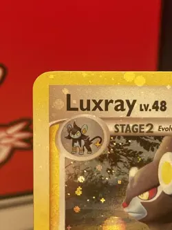 Pokemon Luxray 7/130 **Holo Bleed **Rare Diamond and Pearl LP/NM - Image 5
