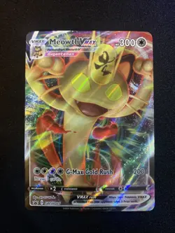 Meowth VMAX SWSH005 SWSH: Sword & Shield Promo Cards Holo - Image 1