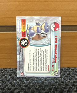 2000 Blue Topps Pokemon TV Animation Series Blastoise #9 Foil Card LP Vintage - Image 2