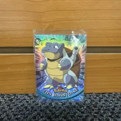 2000 Blue Topps Pokemon TV Animation Series Blastoise #9 Foil Card LP Vintage - Image 3