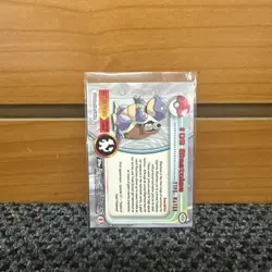 2000 Blue Topps Pokemon TV Animation Series Blastoise #9 Foil Card LP Vintage - Image 4