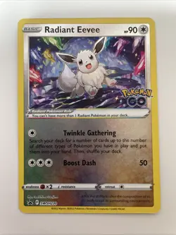 Radiant Eevee SWSH230 SWSH: Sword & Shield Promo Cards Holo - Image 1