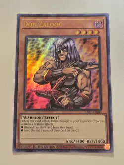 Don Zaloog LART-EN044 Ultra Rare Alt Art Yugioh Uncensored Limited Edition Mint - Image 1