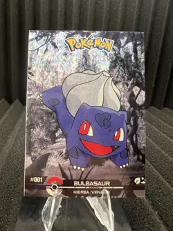 Bulbasaur #1 - Cracked Ice Holo - Crystal Dark Black 2025 - Pokemon Card - Image 1