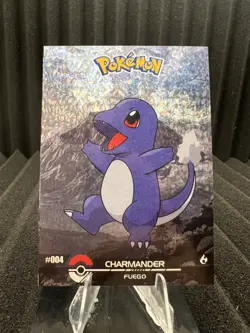 Charmander #4 - Cracked Ice Holo - Crystal Dark Black 2025 - Pokemon Card - Image 1