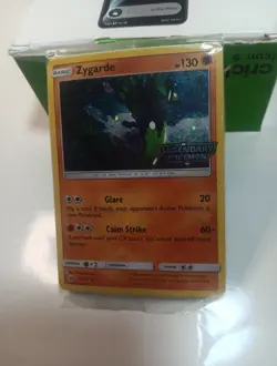 Pokemon Zygarde Card Forbidden Light 072/131 Legendary PROMO NEW SEALED - Image 1