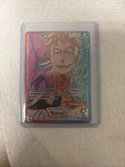 Marco OP08-002 Leader Alt Art One Piece Card Game Two Legends - Image 1