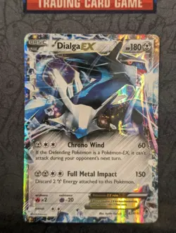 2014 Dialga EX 62/119 Phantom Forces XY Ultra Rare Holo Pokemon Card (LP) - Image 1