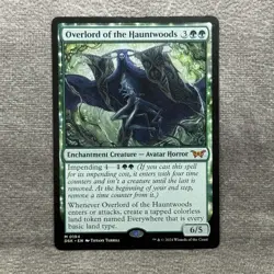 Overlord of the Hauntwoods - Duskmourn House of Horror (DSK) #194 LP MTG - Image 1