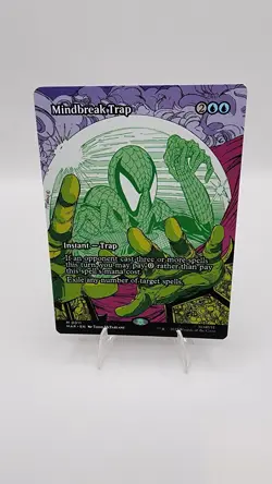 MTG Marvel's Spider-Man MINDBREAK TRAP Borderless Mythic #0011 - Image 1